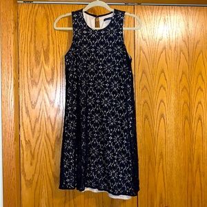 Tommy Hilfiger - Black & Cream Dress - Size 6